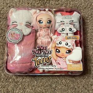 Na! Na! Na! Surprise Teens™ Slumber Party Mila Rose Fashion Doll Playset, 8pc.